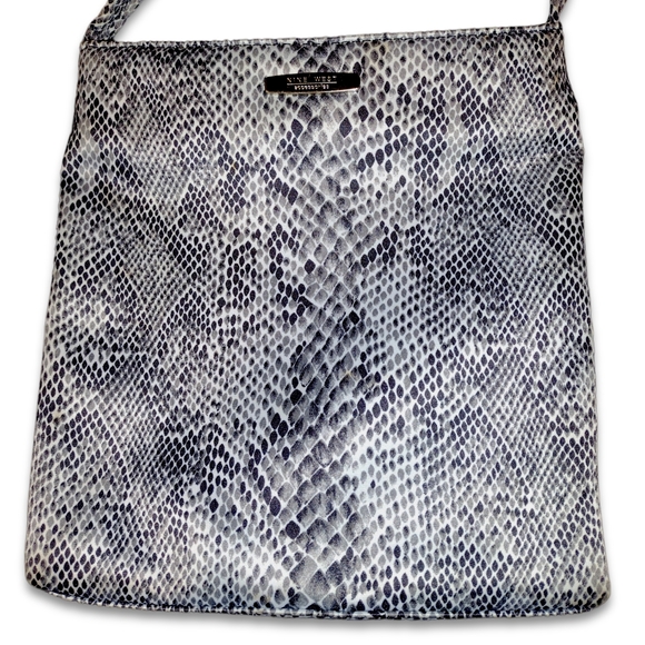 Vintage Nine West Snakeskin Crossbody Purse - Picture 2 of 3